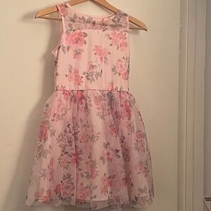 Pink Flower Dress